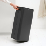 Кош за смет 30 литра Bo Touch - Mineral Infinite Grey, Brabantia 