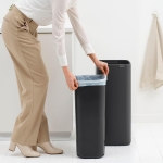 Кош за смет 30 литра Bo Touch - Mineral Infinite Grey, Brabantia 