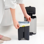 Кош за смет с педал 4 литра Bo Pedal - Matt Steel Fingerprint Proof, Brabantia