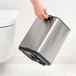 Кош за смет с педал 7 литра Bo Pedal - Matt Steel Fingerprint Proof, Brabantia 