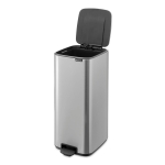 Кош за смет с педал 30 литра Bo Pedal - Matt Steel Fingerprint Proof, Brabantia