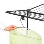 Сушилник за дрехи 18 м Hangon Too - Matt Black, Brabantia