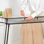 Сушилник за дрехи 22 м Hangon Too - Matt Black, Brabantia 