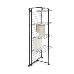Сушилник за дрехи 30 м Hangon Tower - Matt Black, Brabantia 