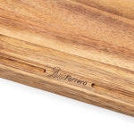 Акациева дъска за рязане 38 x 25.5 x 2 см - Luigi Ferrero Prima Acacia Special FR-3826 