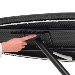 Маса за гладене D 135 x 45 см с топлоустойчива зона за ютия, Denim Black, Brabantia Холандия