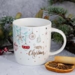 Коледна порцеланова чаша за чай 330 мл, Merry Christmas