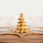 Плато с 5 бр купички и елха LOVDAL, HOMLA Полша