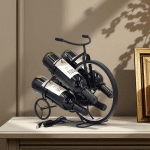 поставка за 4 бутилки с форма на колело