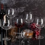 COLIBRI Чаши Балон за червено вино 570 мл - 6 броя, Bohemia Crystalite