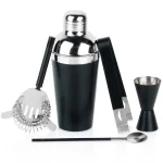 Комплект за коктейл 5 части Black Matt, VL Полша