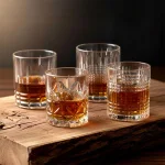 чаши за уиски с 4 гравюри