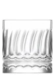 Стъклени чаши за уиски 330 мл WAVE - 6 броя