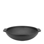 Керамична купа за рамен 24 x 20 x h7.5 см, черен цвят