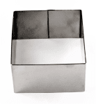 квадратен ринг за салати и десерти