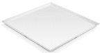 Меламиновo плато за презентация 35 x 35 x 2 см, бял цвят