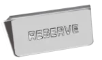Метална табелка RESERVE
