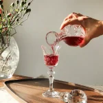 Моника кристални чаши за ракия 75 мл, 6 броя, JULIA CRYSTAL Полша