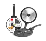 Тиган Natura за 6 бр. яйца или мини палачинки във форма на сърце - Ø 28 см, IBILI Испания