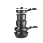 Комплект съдове за готвене с незалепващо покритие 9 части - Kompakto, IBILI Испания