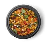 Чугунен тажин с керамичен капак Ø 32 см - червен/черен, IBILI Испания