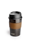 Кафява двустенна термочаша Luxe 360 мл IBILI