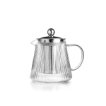 Чайник от боросиликатно стъкло със стоманен филтър IBILI Elegant