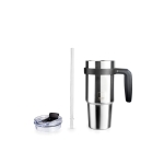 IBILI Go Cup термочаша 580 мл в цвят инокс