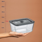 Стъклена кутия за храна с херметическо затваряне 2.5 литра, Aureliа, KELA Германия