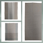 Комплект от 3 бр домакински кърпи за съдове 65 х 45 см Pasado - сребристо сиви, KELA Германия