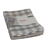 Комплект от 3 бр домакински кърпи за съдове 65 х 45 см Pasado - сребристо сиви, KELA Германия