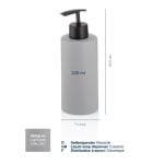 Диспенсър за течен сапун “Matsi“ - светло сив цвят, KELA Германия