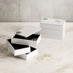 Кутия за бижута и аксесоари SPINDLE, бял цвят, UMBRA Канада