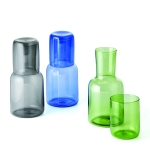 PHILIPPI Кана / гарафа с чаша 700 мл VIVA - сива