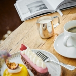 стоманена каничка за мляко 150 мл