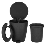 Кош за отпадъци AVA - цвят черен - 3 л, BLOMUS Германия