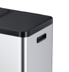 Кош за разделно събиране 3 х 20 литра с 3 педала ESSENTIAL, мат, EKO EUROPE Холандия