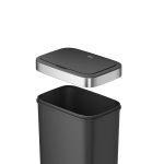 Сензорен кош за събиране на отпадъци 50 литра HANA DELUXE, цвят черен, EKO EUROPE Холандия