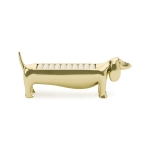 Поставка за пръстени DACHSIE, дакел - цвят месинг, UMBRA Канада