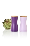 Сет мелнички за сол и пипер 13 см Twin, цвят тъмно и светлолилаво, AdHoc Германия