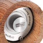 Комплект мелнички за сол и пипер 20 см Textura Grande - тъмен и светъл ясен, AdHoc Германия