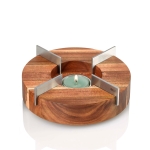 Дървена поставка за подгряване 16 см AdHoc