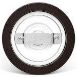 Мелничка за сол 18 см LONDON, цвят тъмен шоколад - с механизъм за прецизност, COLE & MASON Англия