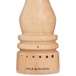 Мелничка за пипер 18 см LONDON, цвят натурален - с механизъм за прецизност, COLE & MASON Англия