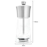 Акрилна мелничка за пипер 15 см BROMLEY, COLE & MASON Англия