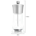 Комплект акрилни мелнички за сол и пипер 15 см BROMLEY, COLE & MASON Англия