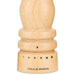 Мелничка за пипер 22 см LONDON - цвят натурален - с механизъм за прецизност, COLE & MASON Англия