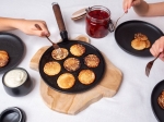 Чугунен тиган за 7 броя малки палачинки или яйца MAKU, Tammer Brands Финландия