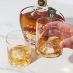 Кристални чаши за уиски 266 мл MOUNTAIN -  2 бр, VISKI Америка