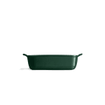Керамична тава 22 x 22 см SQUARE OVEN DISH, цвят зелен кедър, EMILE HENRY Франция